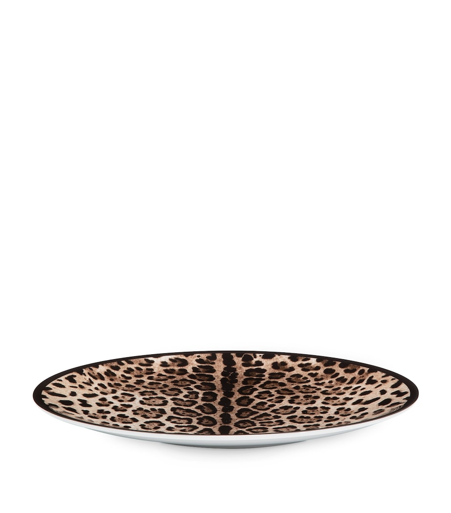 Dolce & Gabbana Casa Porcelain Leopard Charger Plate (31cm)