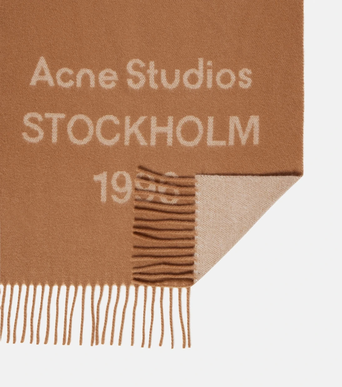Acne Studios - Venus 1996 jacquard wool scarf