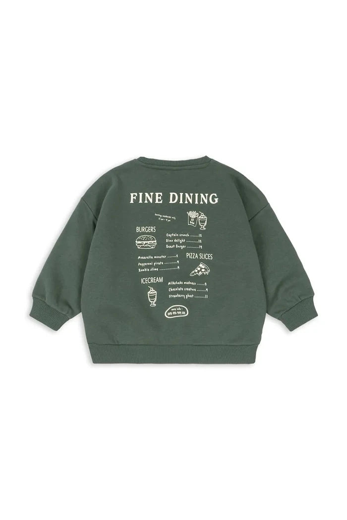 Konges Sløjd çocuk pamuklu LOU SWEAT SHIRT OCS