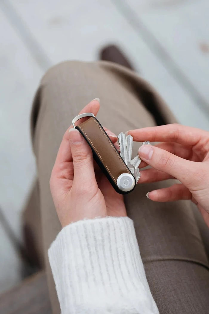 Ключодържател Orbitkey Hybrid Leather 8,5 cm