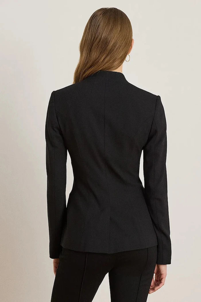 Lauren Ralph Lauren tek düğmeli kadın yünlü ceket