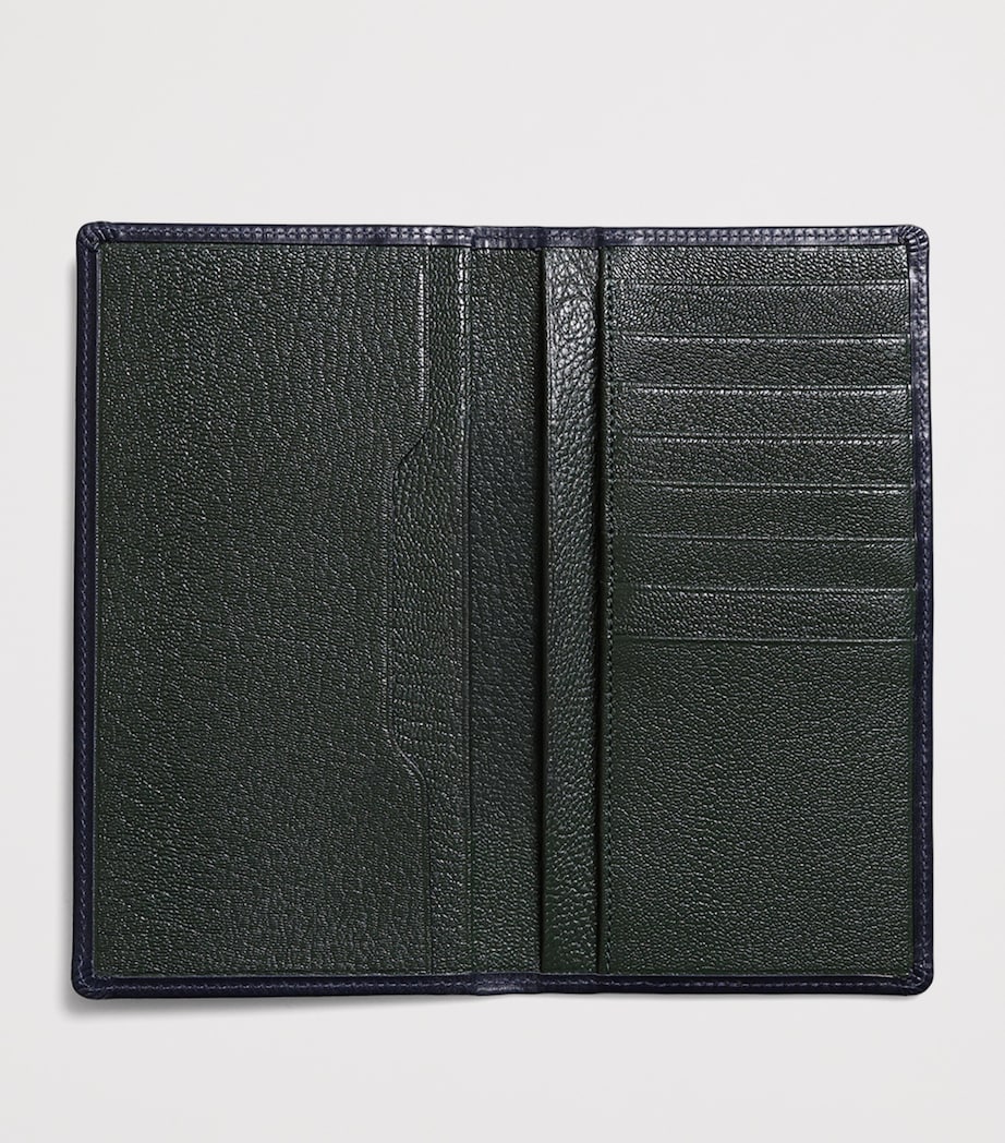 Swaine Leather Bifold Tall Jacket Wallet