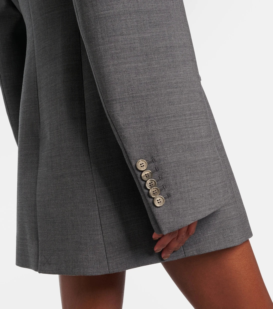 Wardrobe.NYC - Peplum virgin wool blazer