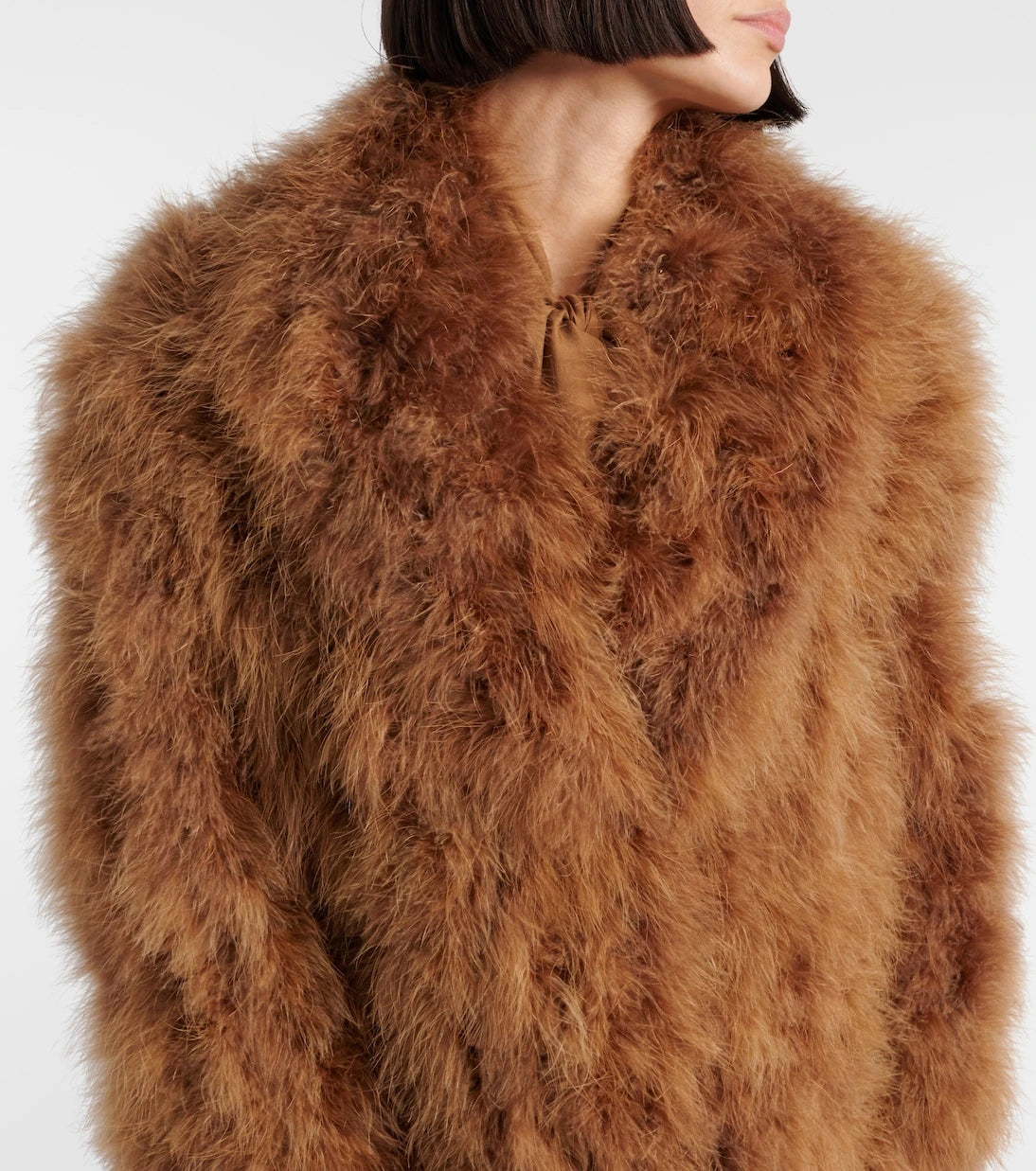 Yves Salomon - Feather coat