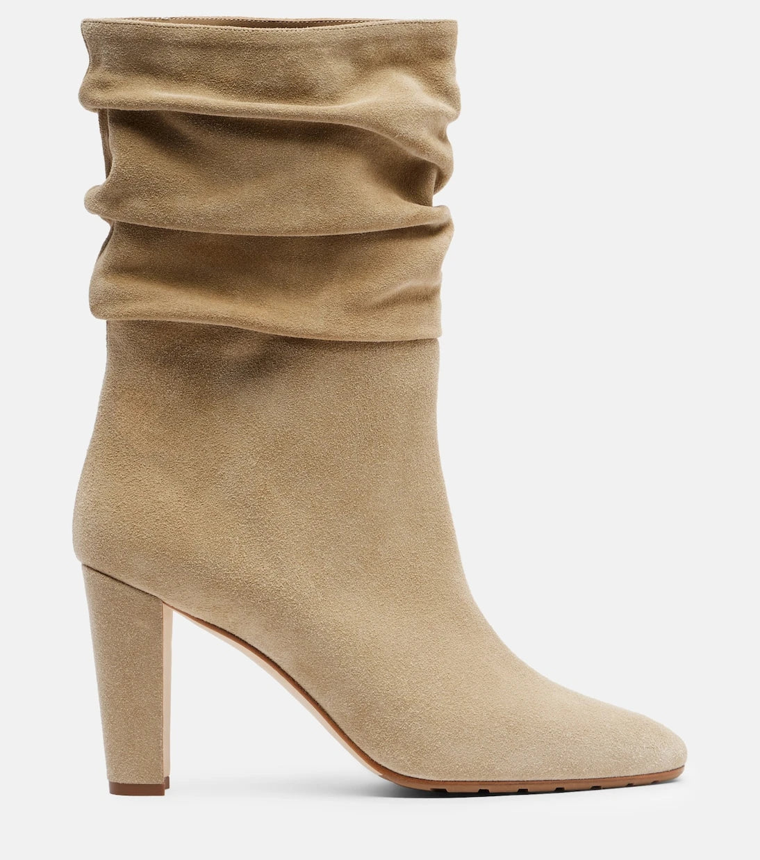 Manolo Blahnik - Calasso 90 draped suede ankle boots