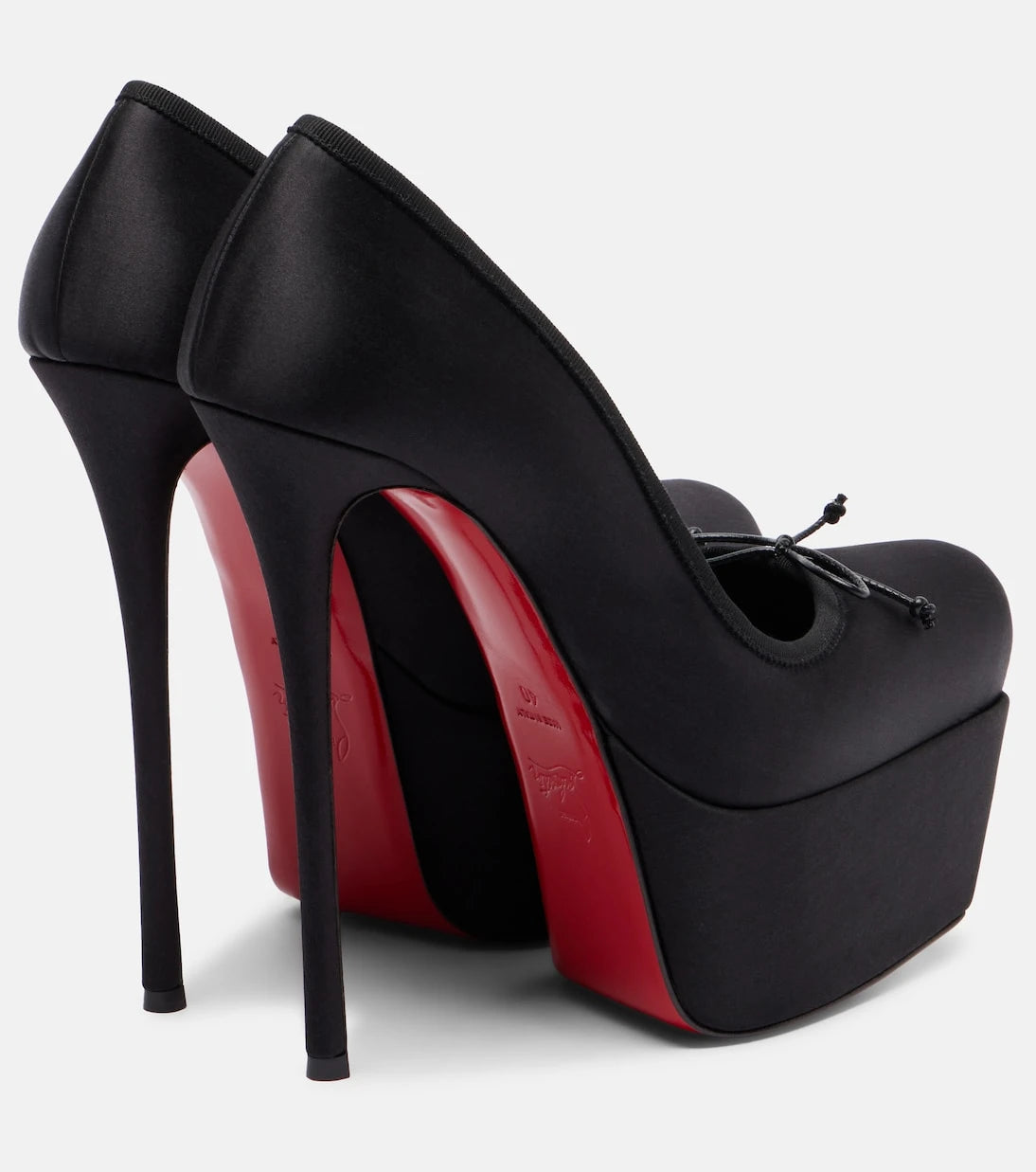 Christian Louboutin - Cassia 160 satin pumps