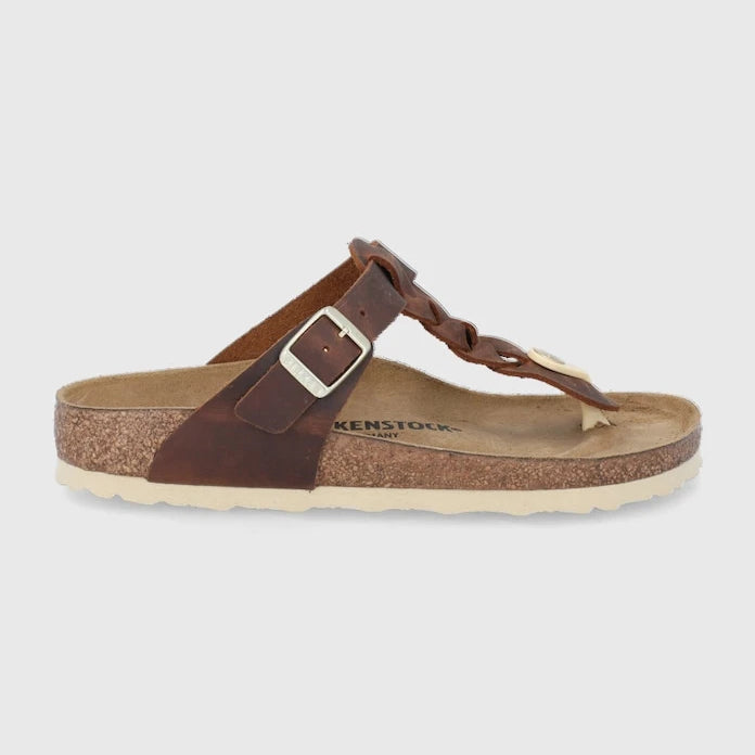 Кожени джапанки Birkenstock Gizeh