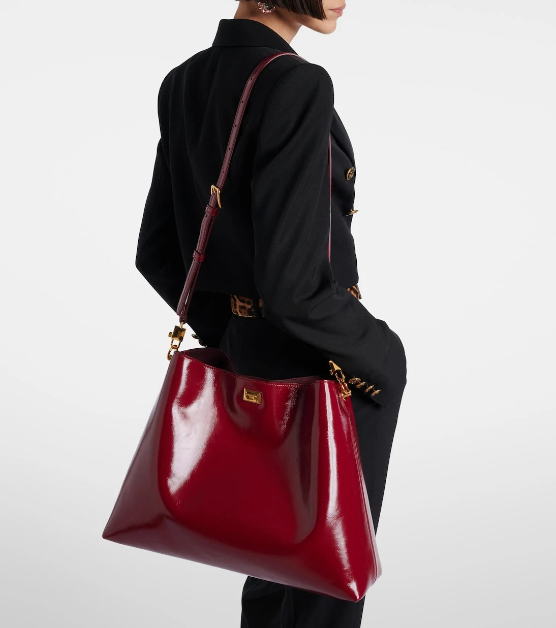 Dolce&Gabbana - Vittoria Large leather shoulder bag