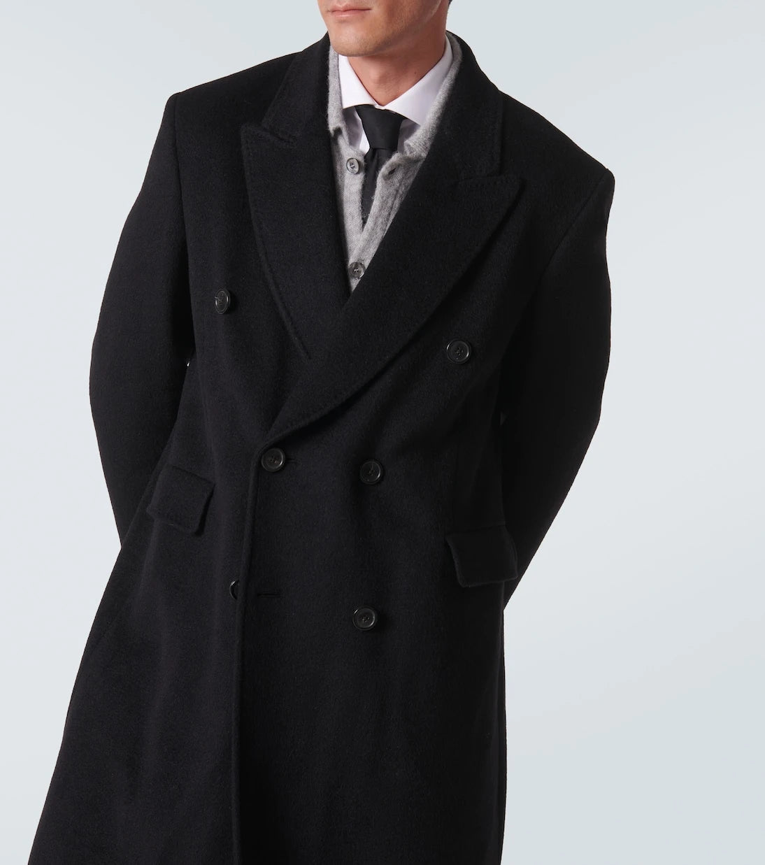 Our Legacy - Whale double-breasted mohair-blend coat