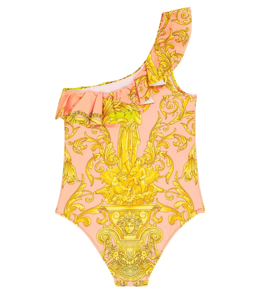 Versace Kids - Barocco printed swimsuit