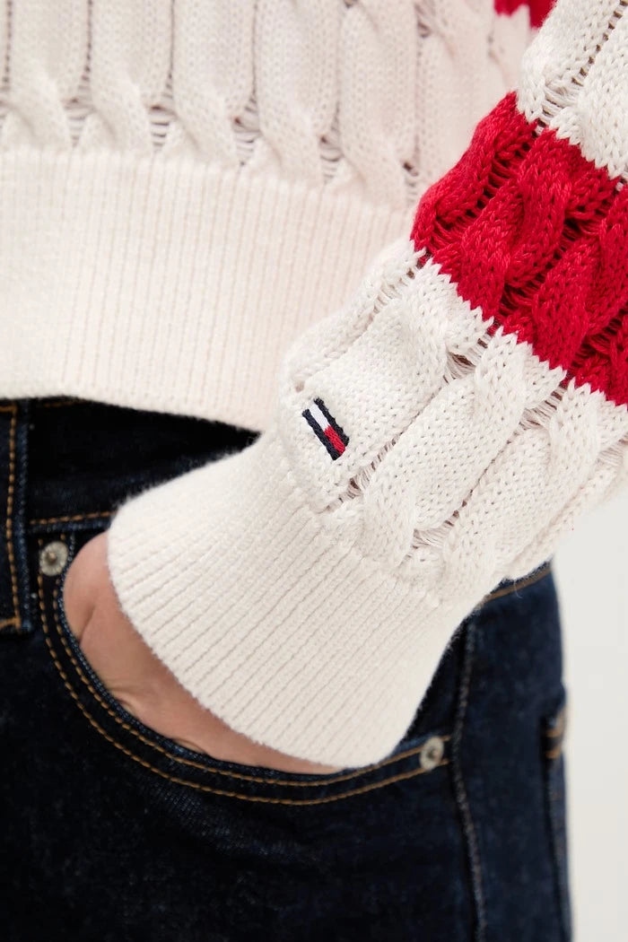 Tommy Jeans пуловер дамски от памук
