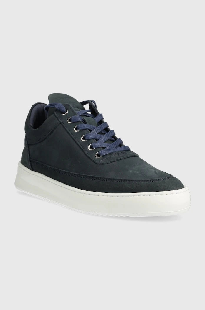 Велурени маратонки Filling Pieces Low Top Ripple Nubuck