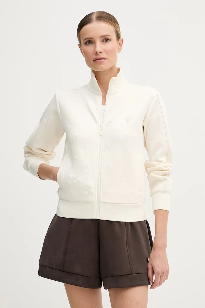 Guess fermuarlı kadın sweatshirt CALISTA