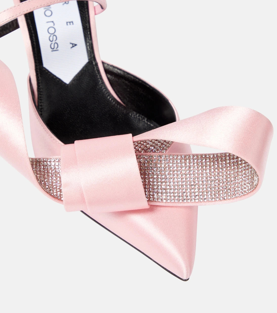 Area - x Sergio Rossi Marquise crystal-embellished mules