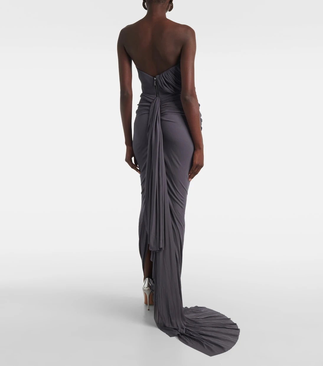 Maticevski - Systema gathered jersey gown