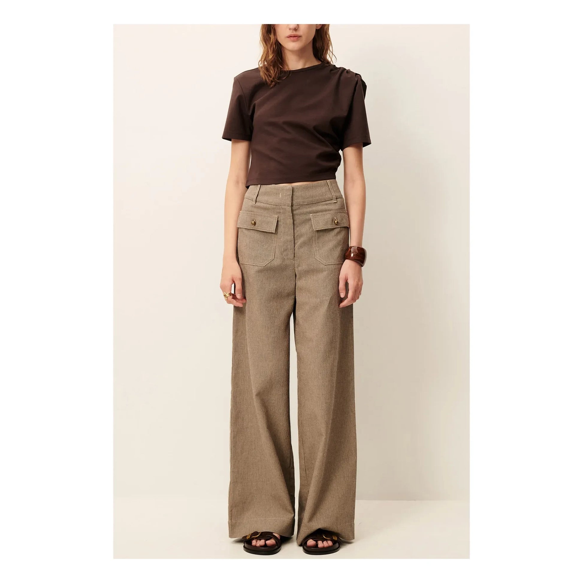Sessùn - Manhaboo Striped Jeans | Grey