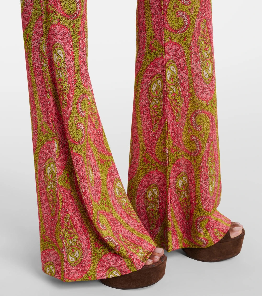 Etro - Paisley flared pants