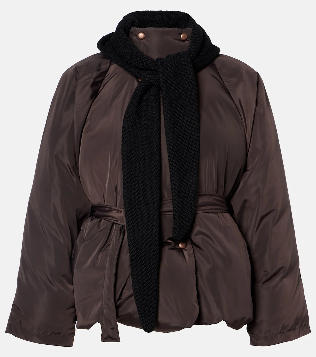 Magda Butrym - Belted hooded puffer jacket