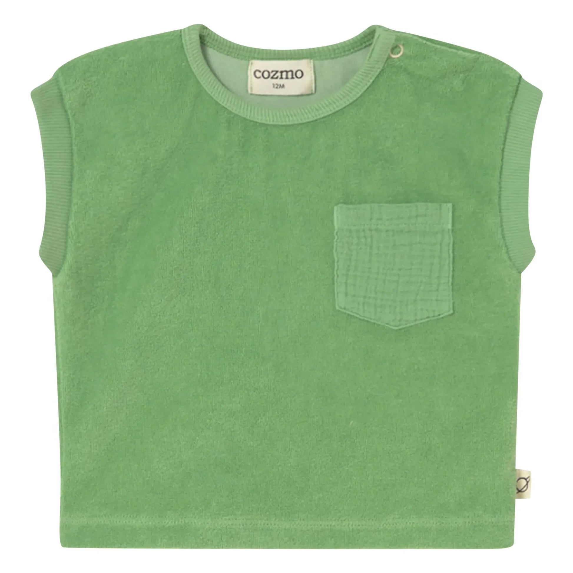Cozmo - Gage Eponge T-shirt | Meadow Green