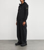 Stone Island Black Soft Shell Bomber Jacket