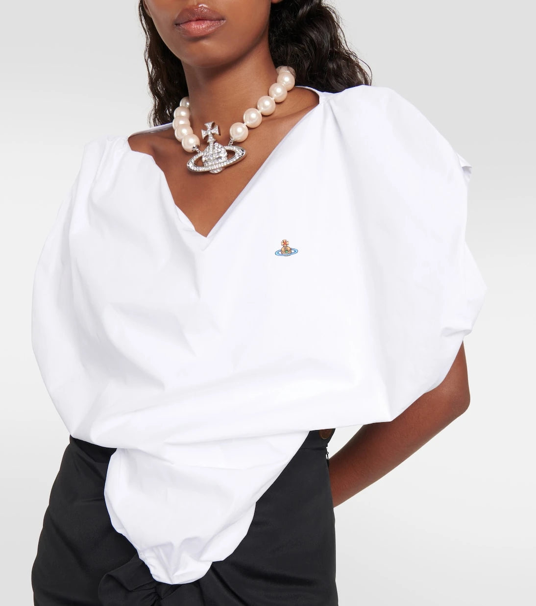 Vivienne Westwood - Heart cotton crop top