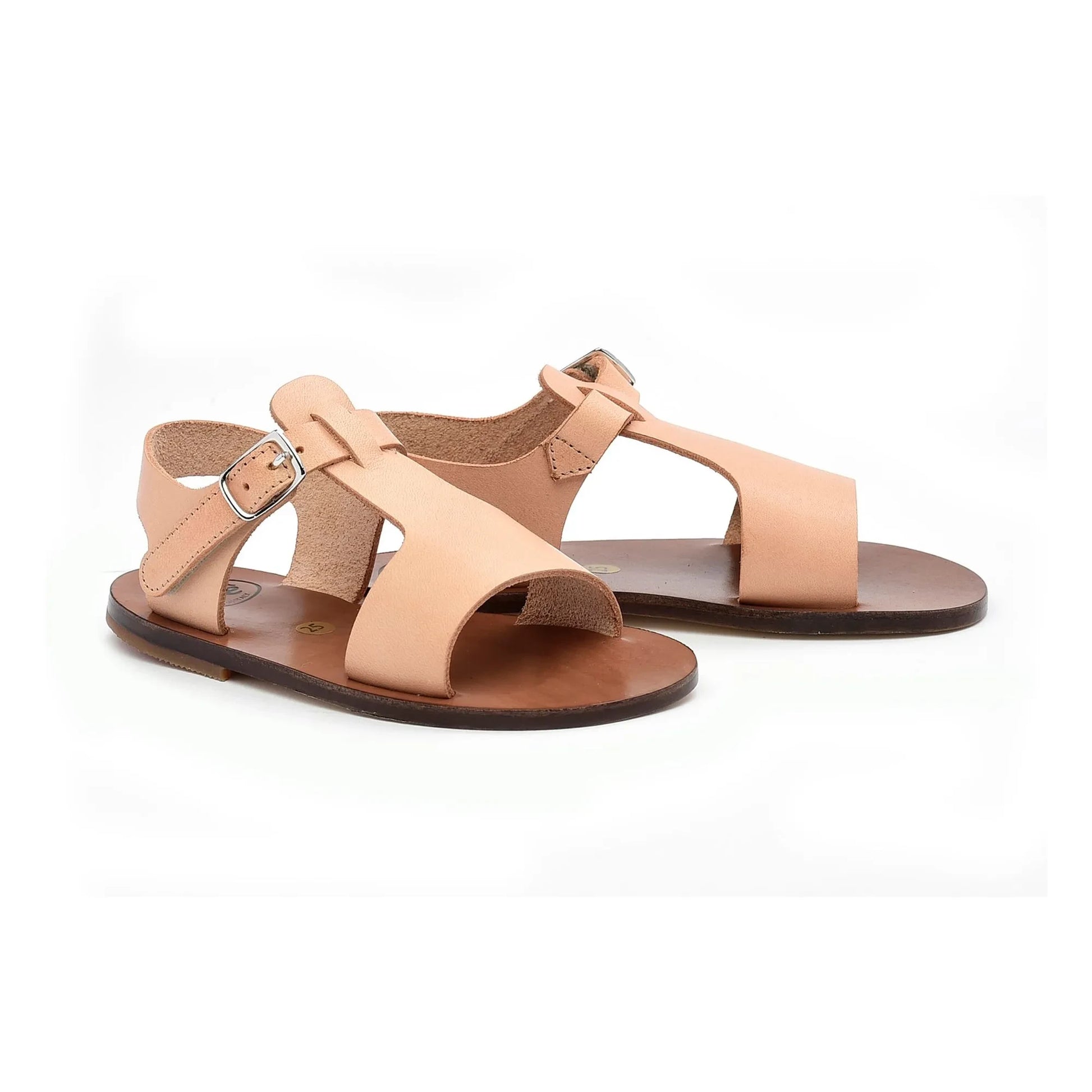 Pèpè - Thick strappy sandals | Natural