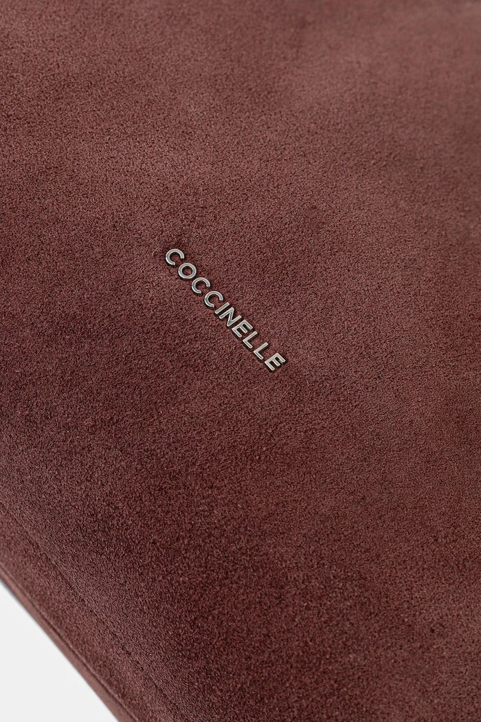Coccinelle kadın süet çapraz çanta