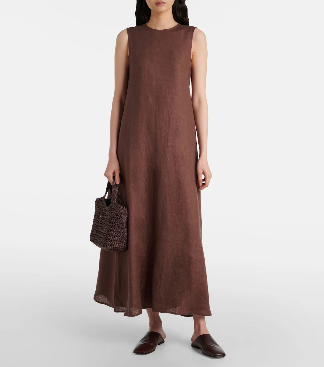 Asceno - Tallin linen maxi dress