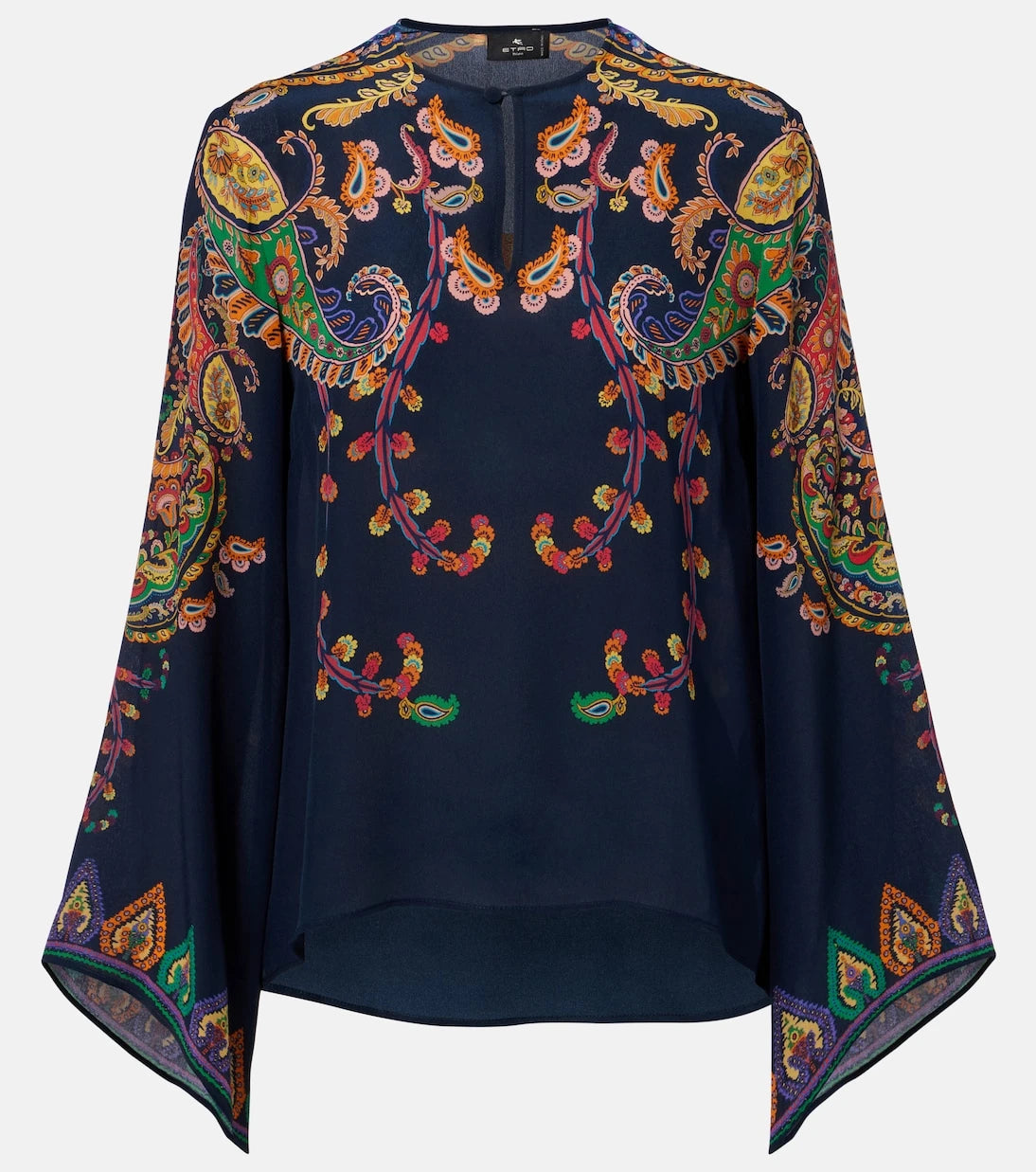 Etro - Paisley printed silk blouse