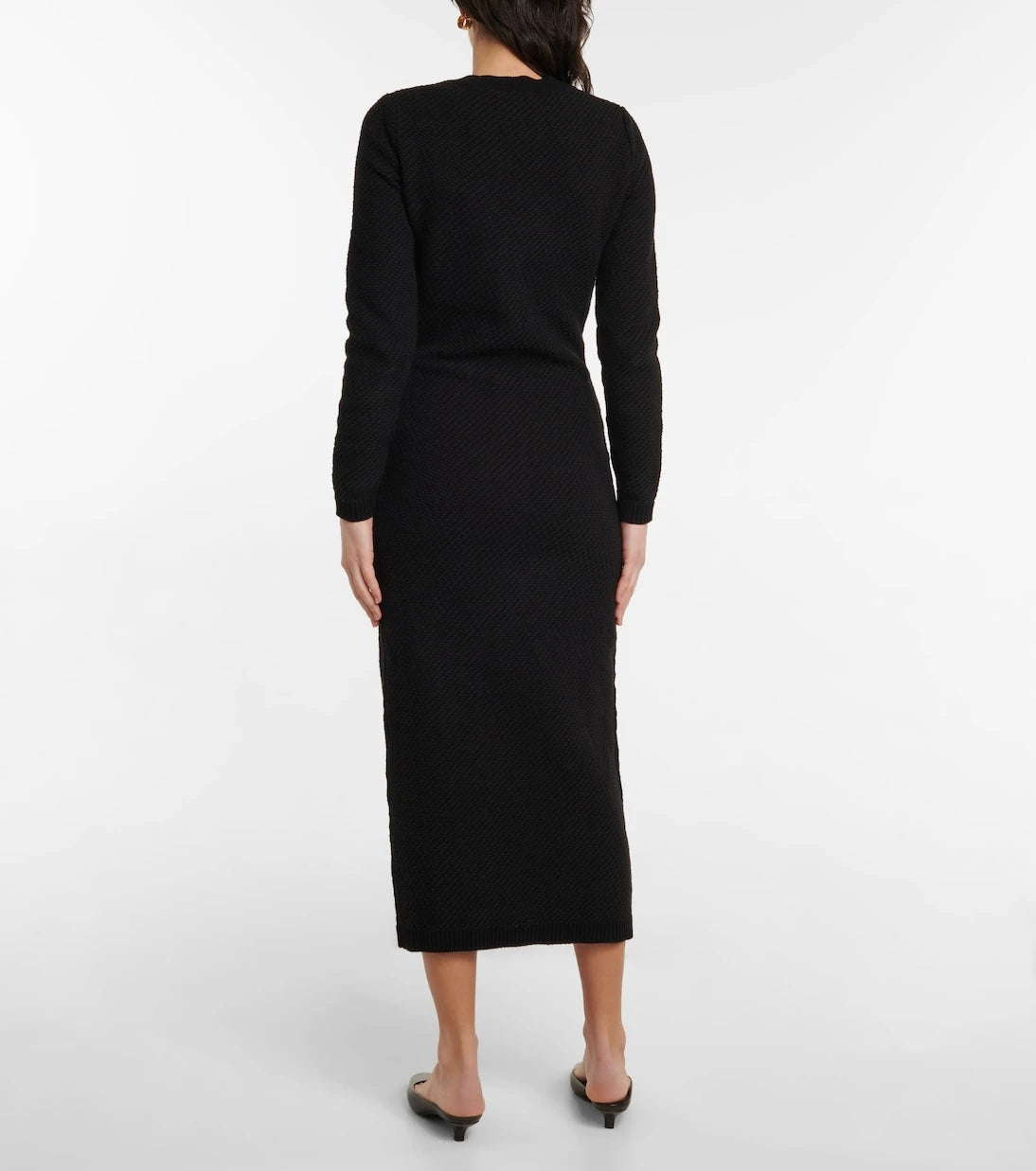 Nanushka - Dana knitted cotton midi dress