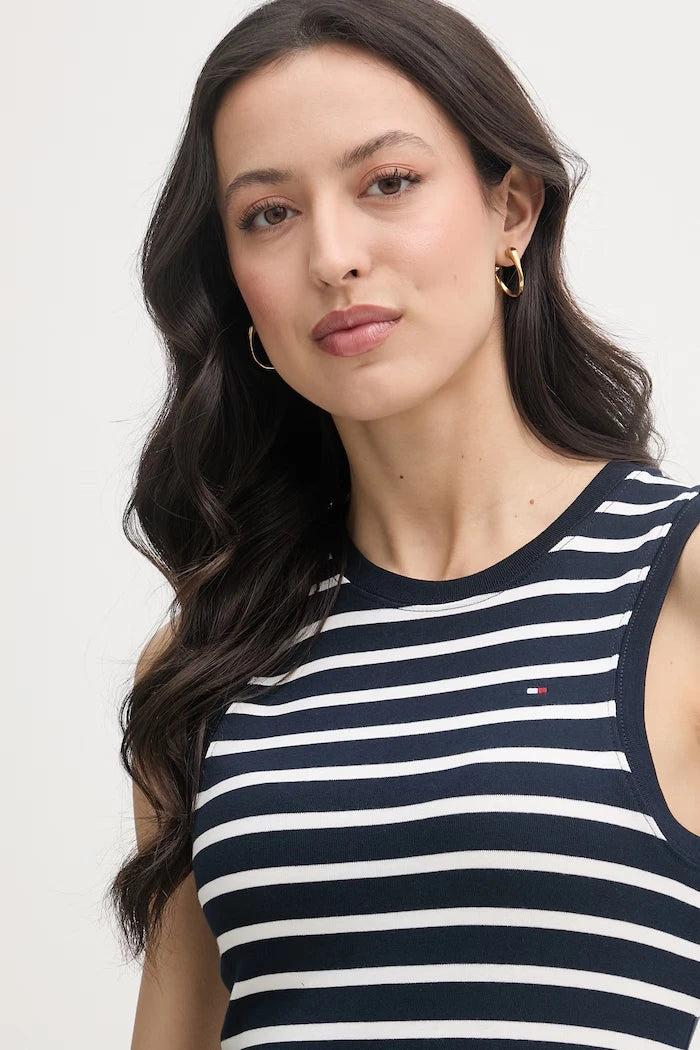 Tommy Hilfiger топ дамски памучен