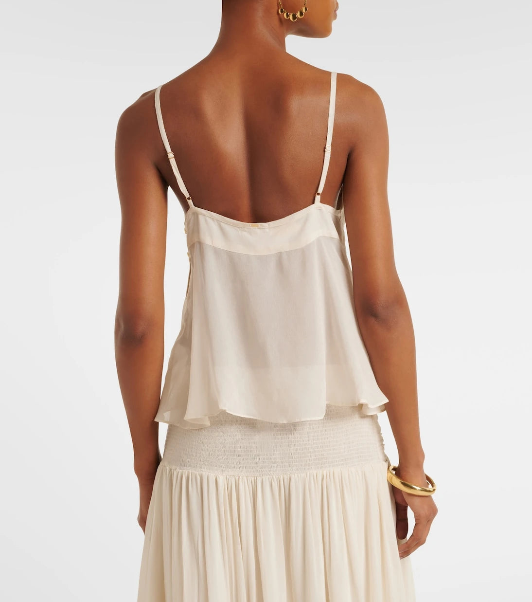Poupette St Barth - Camille ruffled camisole