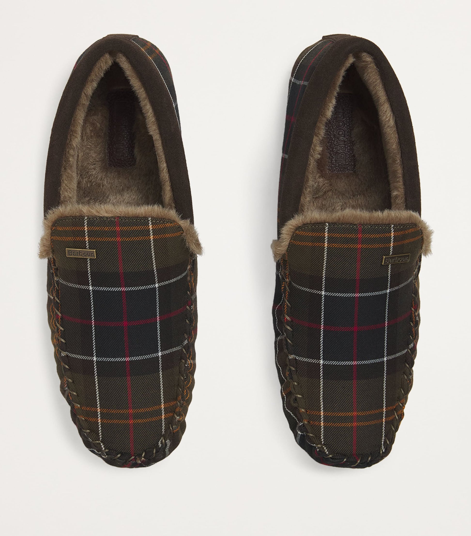 Recycled Tartan Monty Slippers