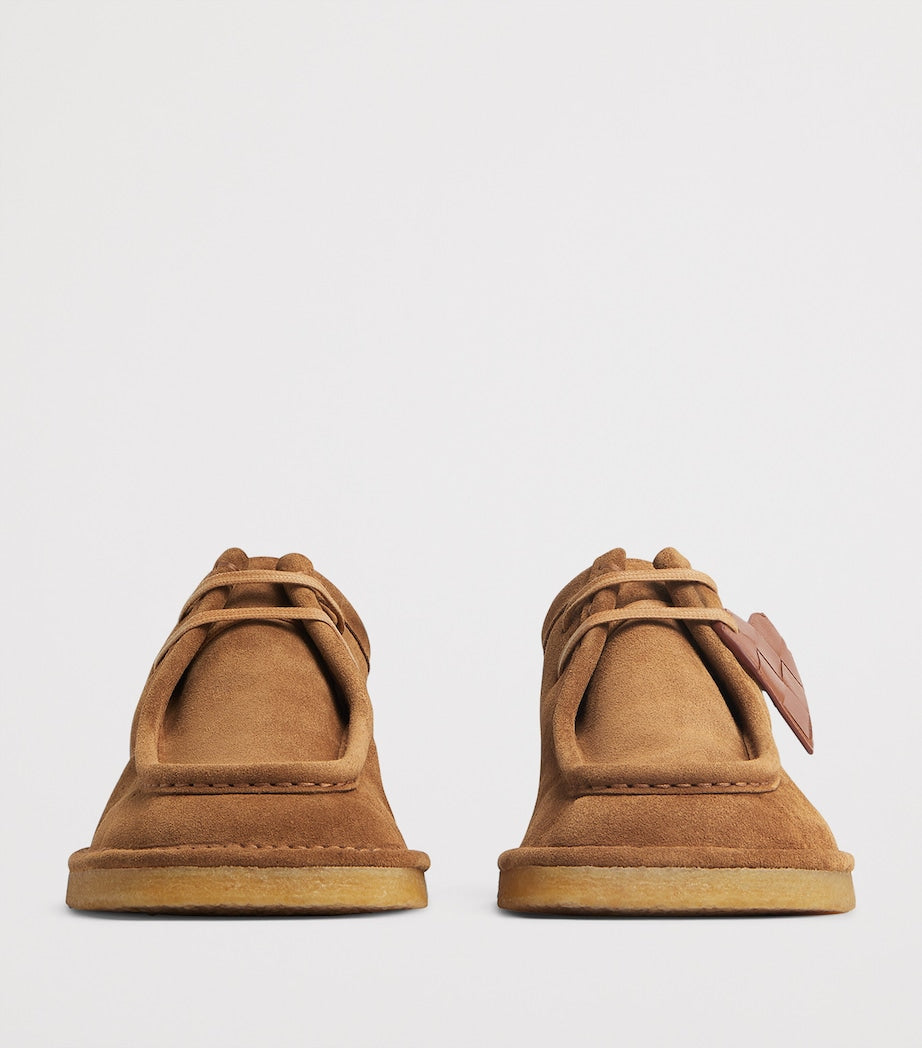 Suede Daddy Derby Shoes