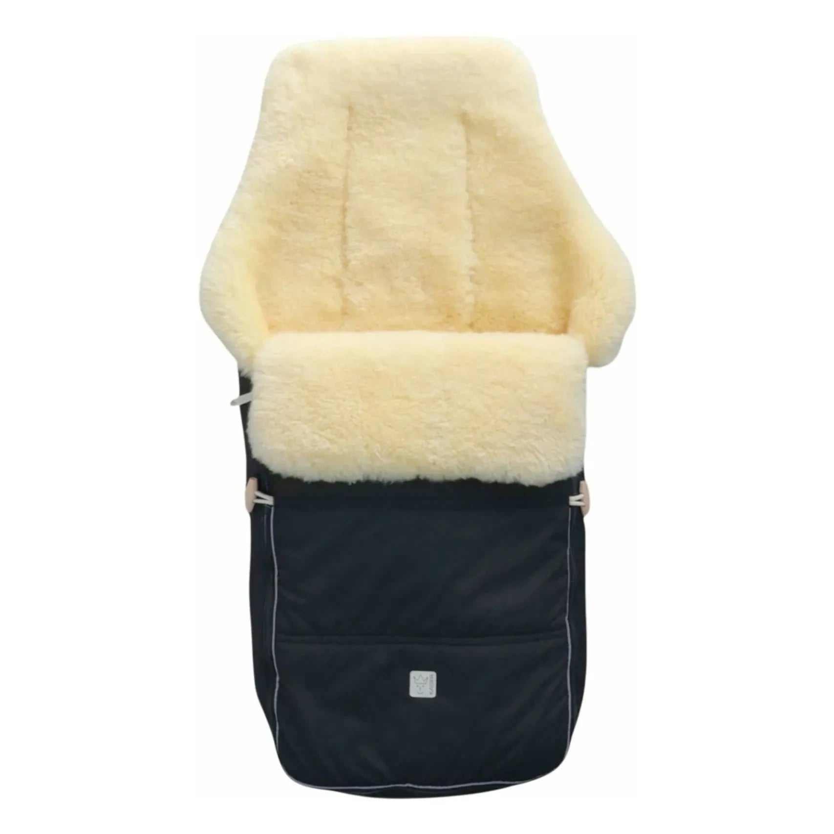 Kaiser - Dublas 2.0 universal lambskin footmuff | Black