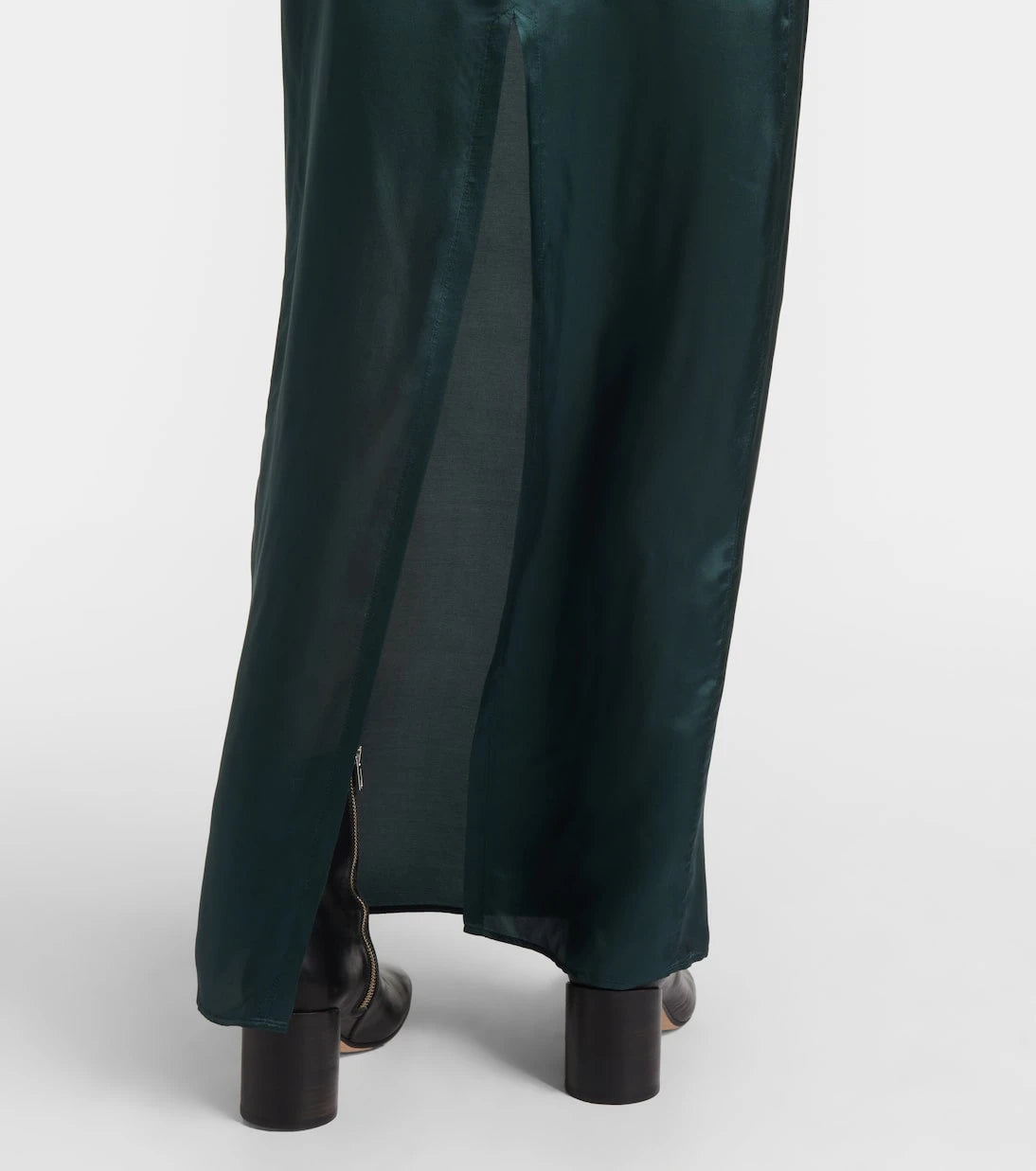 MM6 Maison Margiela - Satin maxi skirt