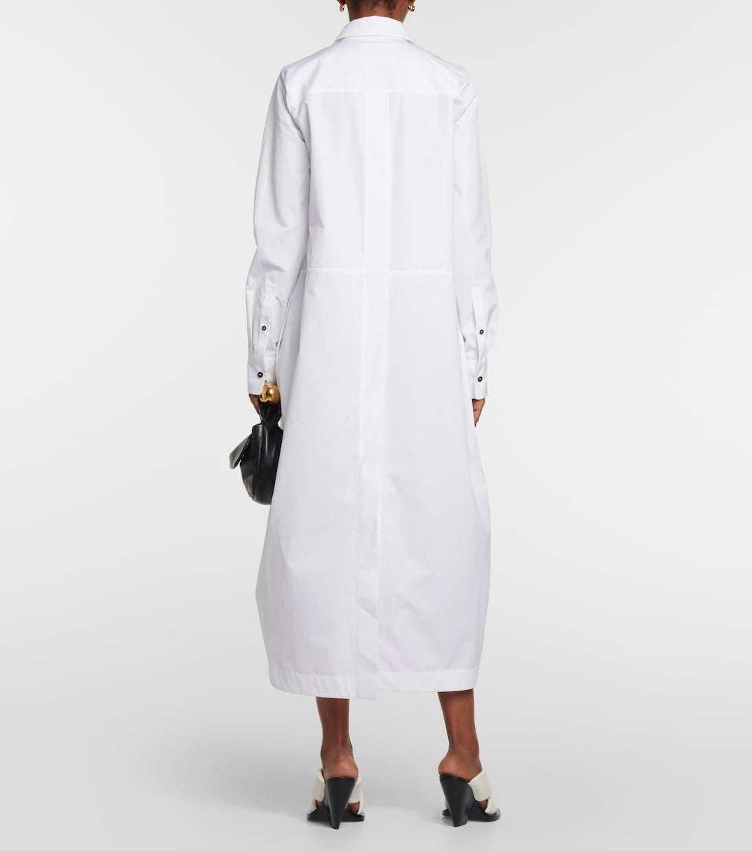 Jil Sander - Cotton poplin shirt dress
