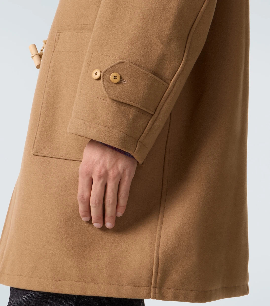 Visvim - Commodore wool and linen duffel coat