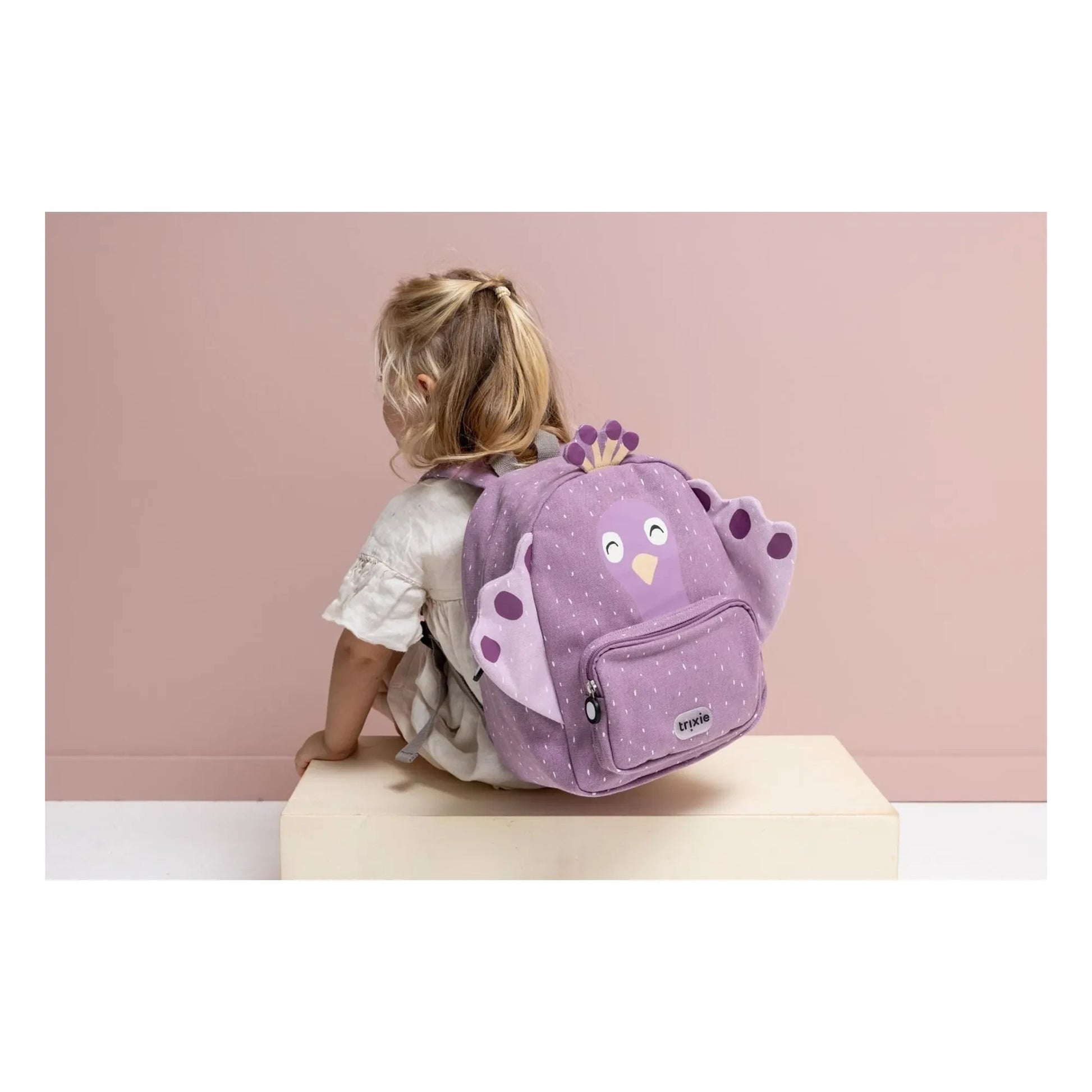 Trixie - Mrs. Peacock Backpack | Purple