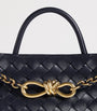 Small Leather Andiamo Chain Shoulder Bag