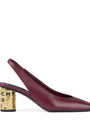 Givenchy Leather Tape Slingback Pumps 65