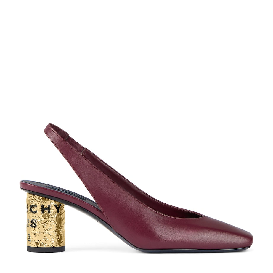 Givenchy Leather Tape Slingback Pumps 65