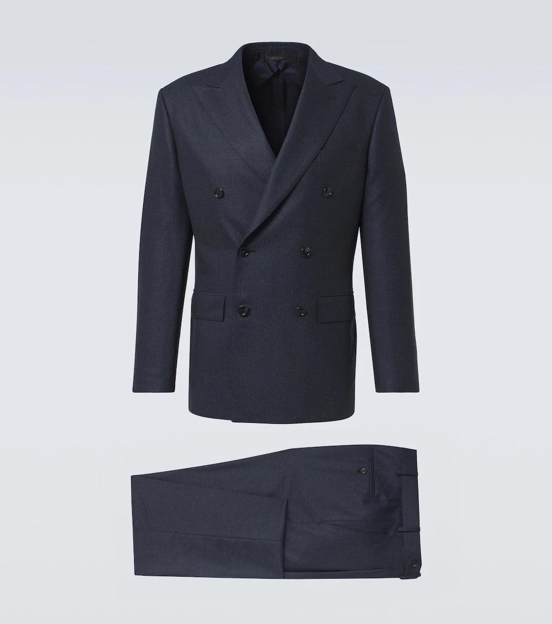 Brioni - Herringbone wool flannel suit