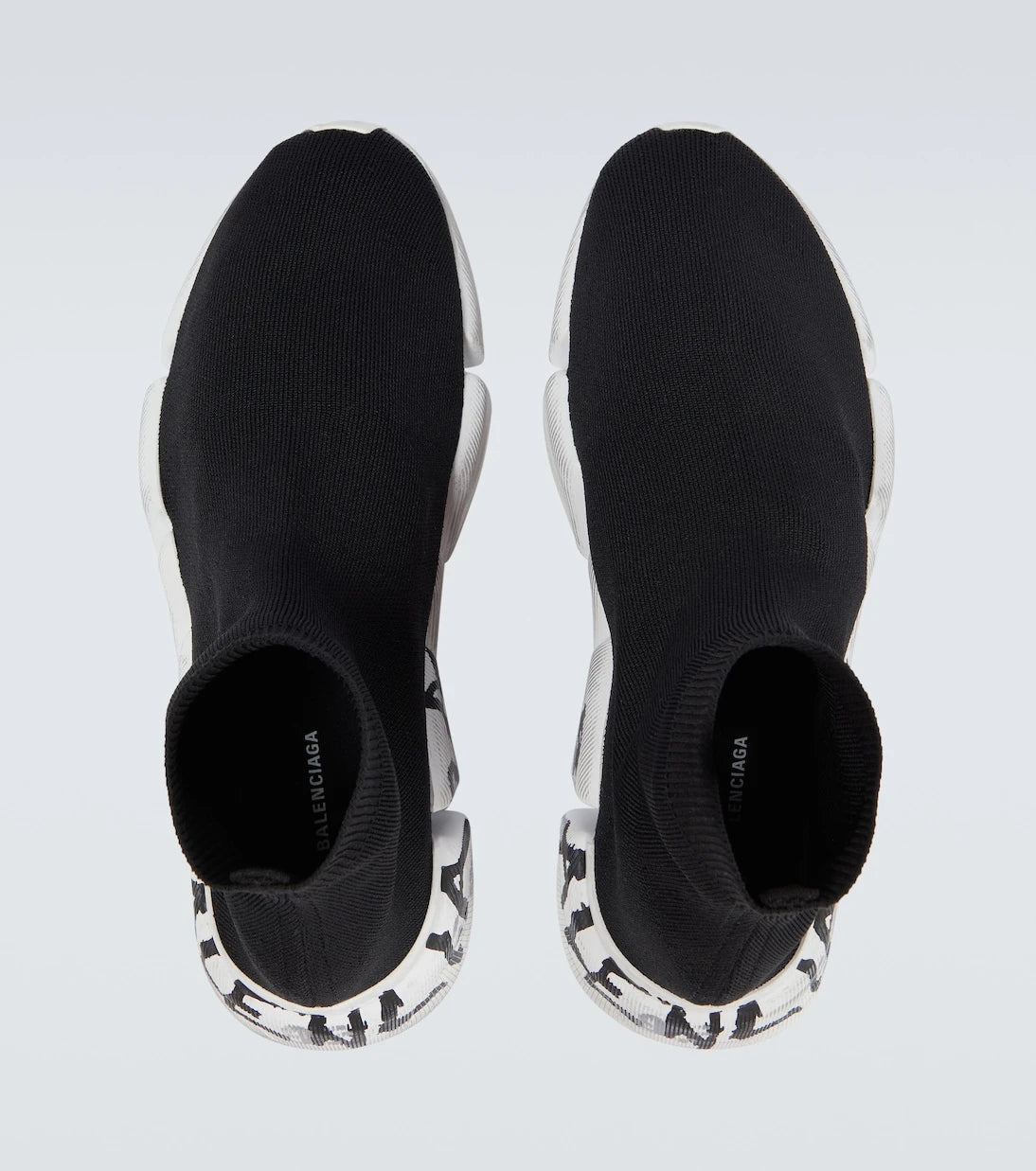 Balenciaga - حذاء سنيكرز سبيد 2.0 غرافيتي