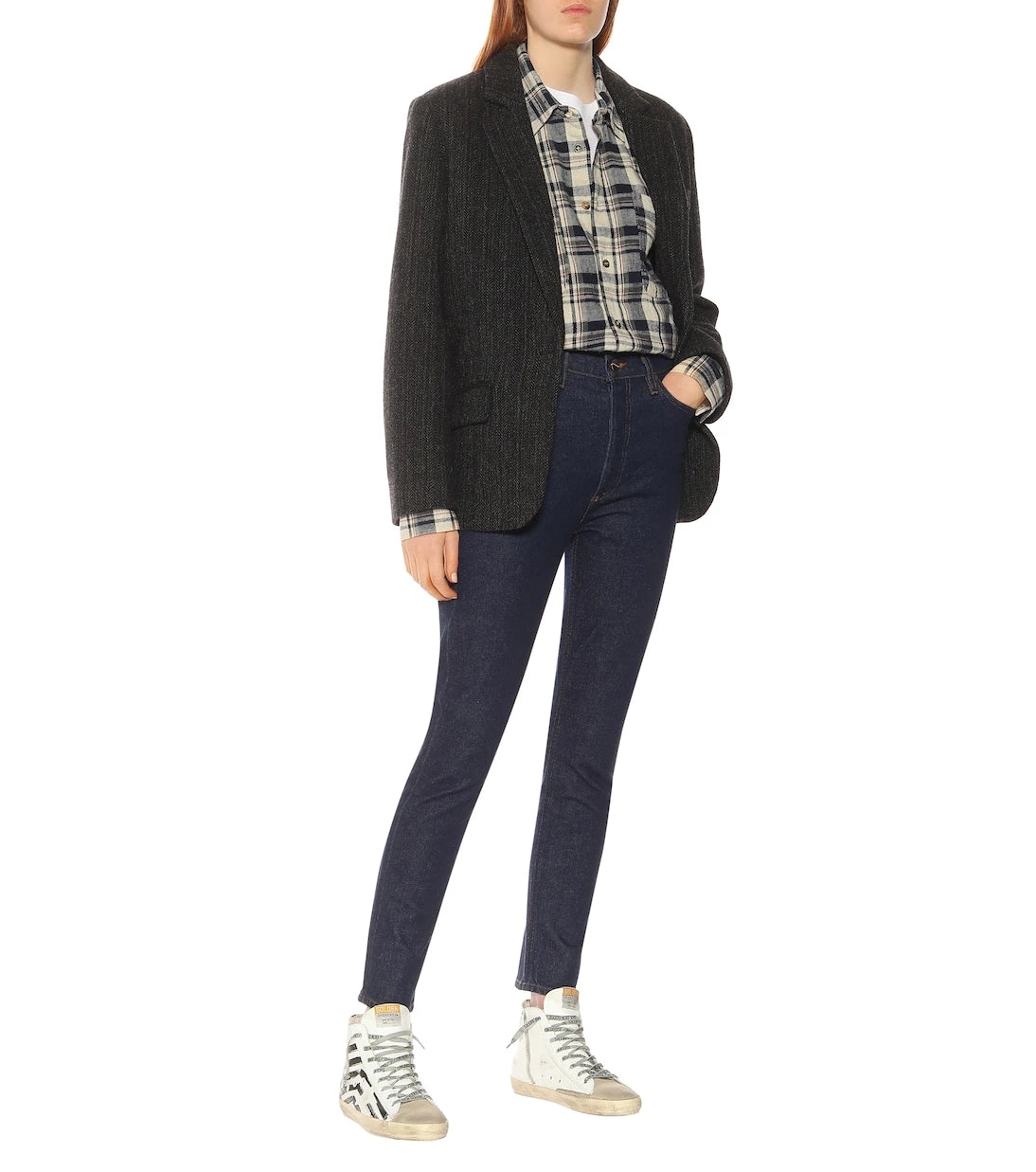 Marant Etoile - Charly herringbone wool jacket