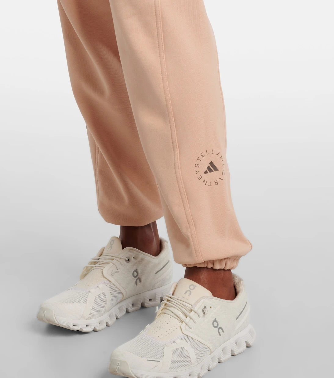Adidas by Stella McCartney - Cotton jersey sweatpants