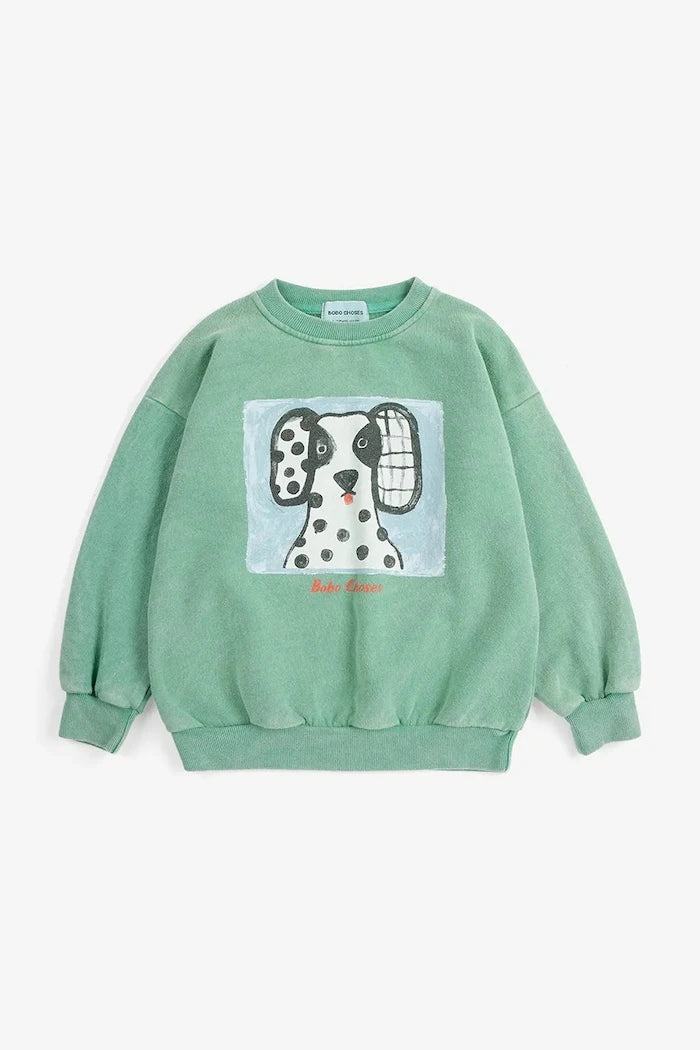 Bobo Choses Van Dog sweatshirt çocuk pamuklu sweatshirt