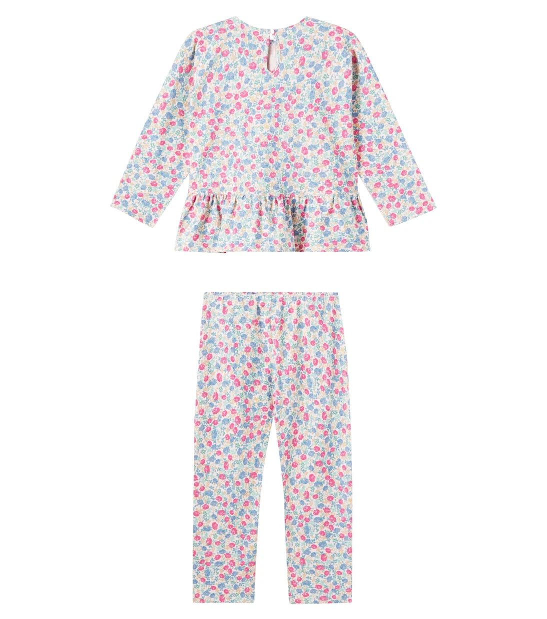 Konges Sløjd - Floral cotton top and pants set