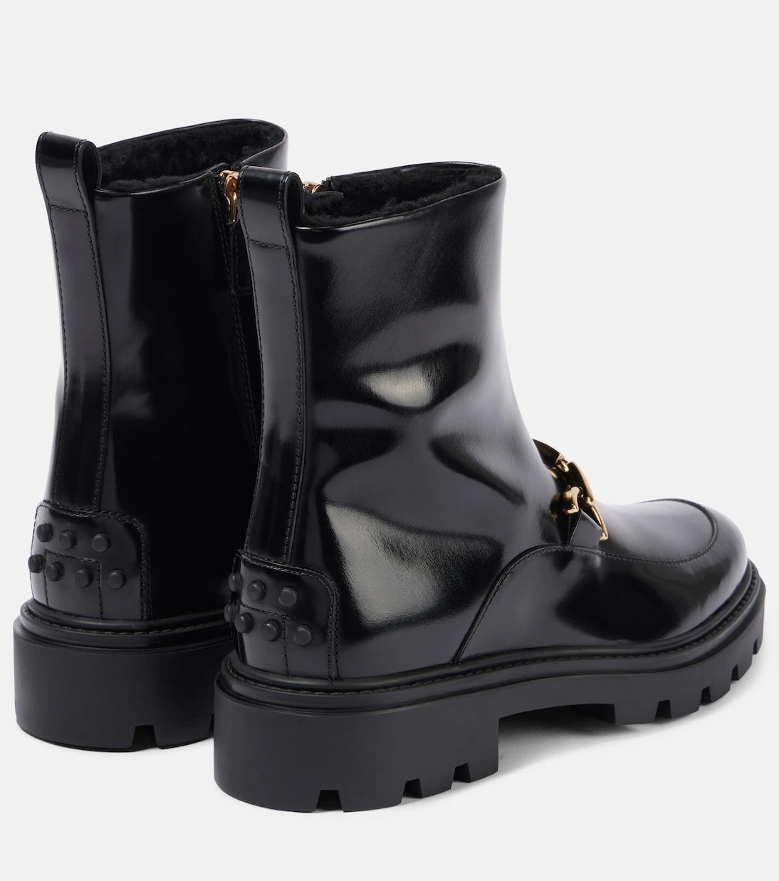 Tod's - Patent leather Chelsea boots