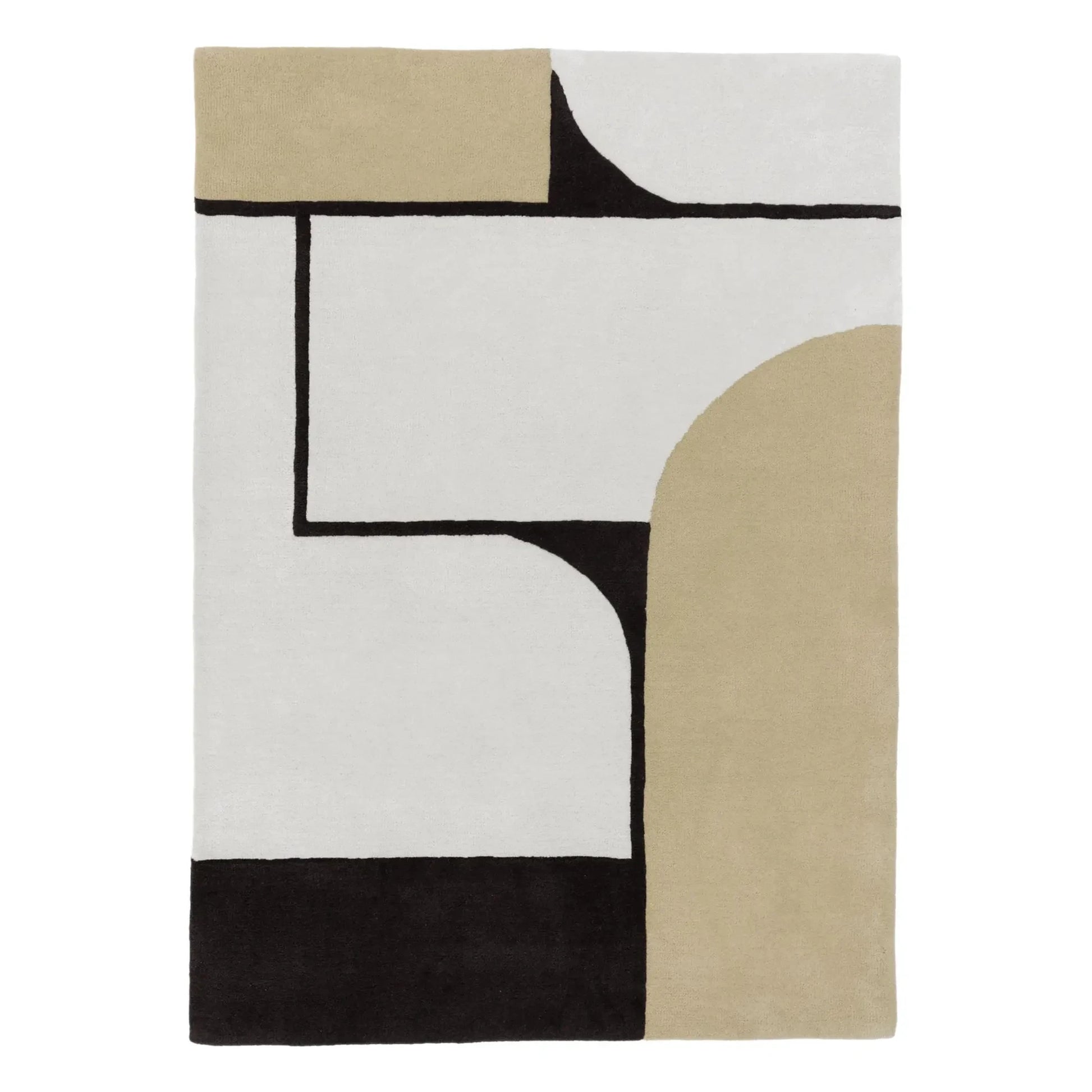Edito - Hand-tufted Strada rug | Beige